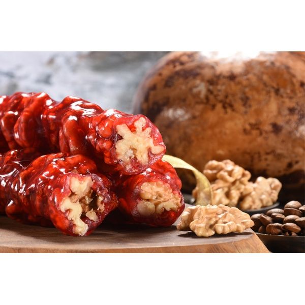 Pomegranate Flavored Walnut Sausage