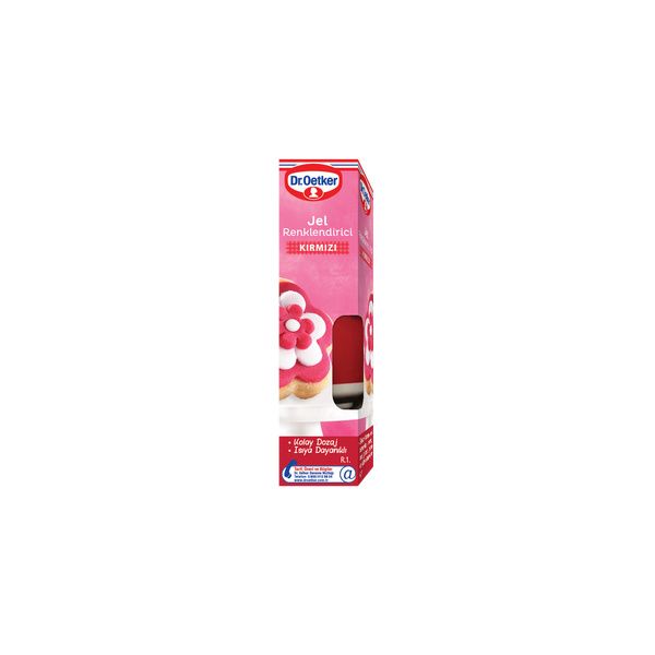 Dr.Oetker Gel Red