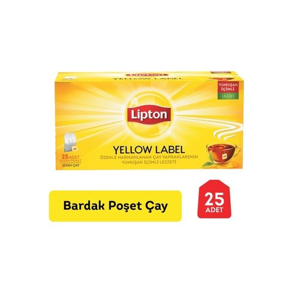 Lipton Yellow Label Cup Tea Bag * 25