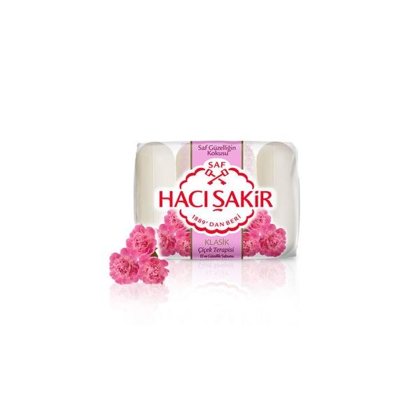 Hacısakır Flower Therapy Hand and Beauty Soap 4x70gr