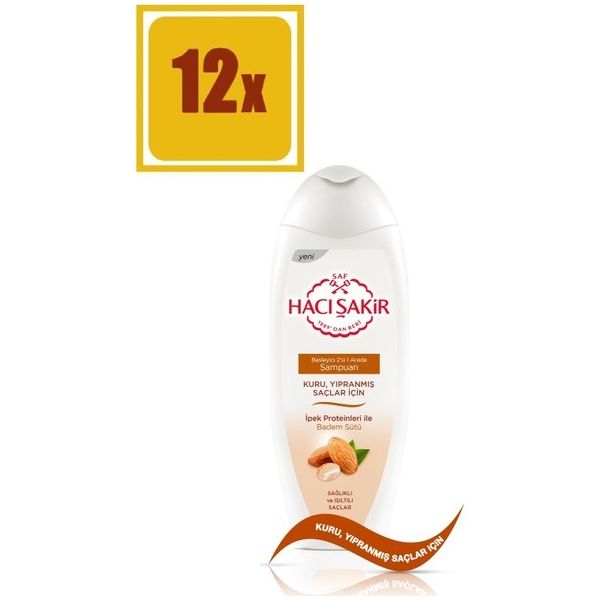 Hacışakır Almond Milk Shampoo
