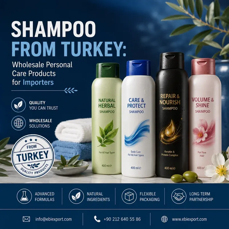 Shampoo from Turkey: Wholesale Personal Care Products for Importers