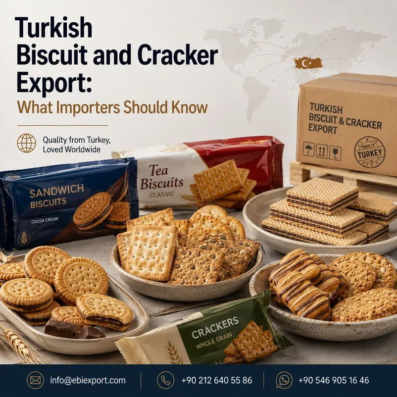 Turkish Biscuit and Cracker Export: What Importers Should Know